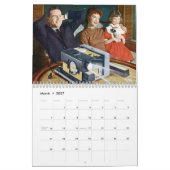 Calendrier de la vie Vintage 2021 (Mar 2027)