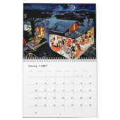 Calendrier de la vie Vintage 2021 (Jan 2027)