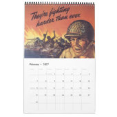 Calendrier de l'affiche de la guerre mondiale 2012 (Feb 2027)