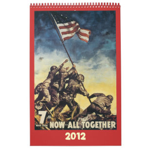 Calendrier de l'affiche de la guerre mondiale 2012