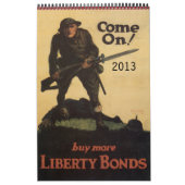 Calendrier de l'affiche de la guerre mondiale vint (Protection)