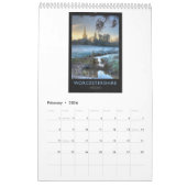 Calendrier de l'affiche de style ferroviaire 2023 (Feb 2026)