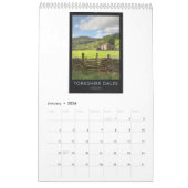 Calendrier de l'affiche de style ferroviaire 2023 (Jan 2026)