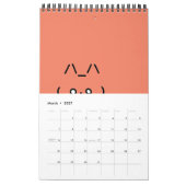 Calendrier de l'Agenda 2 inspiré de l'IA GPT conve (Mar 2027)