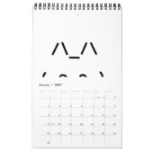 Calendrier de l'Agenda 2 inspiré de l'IA GPT conve (Jan 2027)