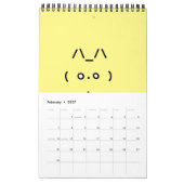 Calendrier de l'Agenda 2 inspiré de l'IA GPT conve (Feb 2027)