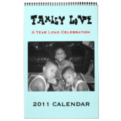 Calendrier de l'amour" 2011 "de famille (Protection)