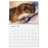 Calendrier de l'amour Beagle (Feb 2026)