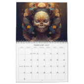Calendrier de l'anatomie de l'art surréel 2026 (Feb 2027)
