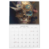 Calendrier de l'anatomie de l'art surréel 2026 (Jan 2027)