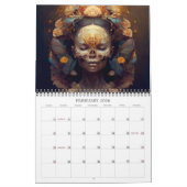 Calendrier de l'anatomie de l'art surréel 2026 (Feb 2026)