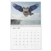 Calendrier de l'ange du chat 2027 (Mar 2027)