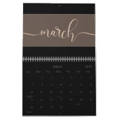 Calendrier de l'année 2024 (Mar 2027)