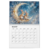 Calendrier de Lapins Mignons et Fantaisistes (Mar 2027)