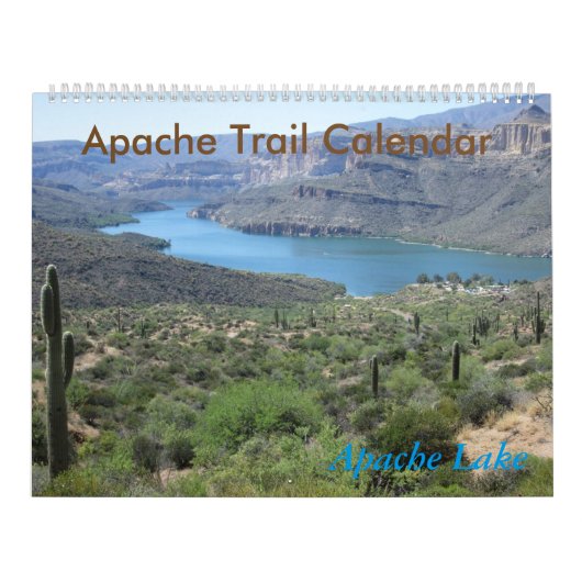 Calendrier de l'Arizona de traînée d'Apache (Protection)