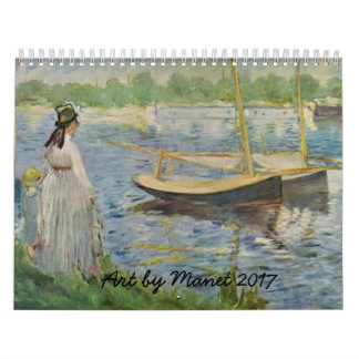 Calendrier de l'art 2017 de Manet