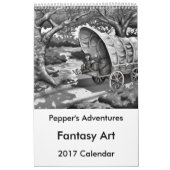 Calendrier de l'art 2017 d'imaginaire des (Protection)