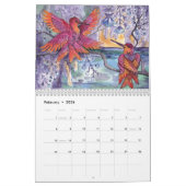 Calendrier de l'art aquarelle (Feb 2026)