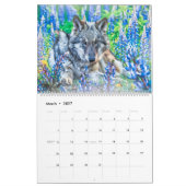CALENDRIER DE L'ART DE L'ESPRIT DES LOUPS #3 (Mar 2027)
