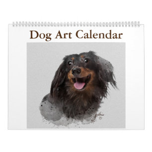 Calendrier de l'art des chiens