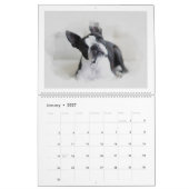 Calendrier de l'art des chiens (Jan 2027)
