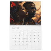 Calendrier de l'art en couple africain (Mar 2027)