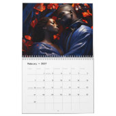 Calendrier de l'art en couple africain (Feb 2027)