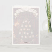 Calendrier de l'Avent Carte de Noël (Dos)