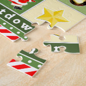Calendrier de l'Avent personnalisé Jigsaw Puzzle (Côté)