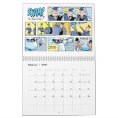 Calendrier de l'aviation de dessin pilote (Feb 2027)