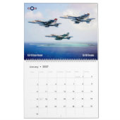 CALENDRIER DE L'AVIATION MILITAIRE AMÉRICAINE (Jan 2027)