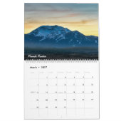 Calendrier de l'Eastern Sierra 2026 | Route de mon (Mar 2027)