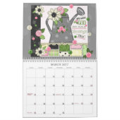 Calendrier de l'Écriture de Prairie Patchwork 2026 (Mar 2027)