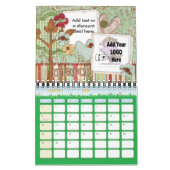 Calendrier de l'entreprise Ajoutez votre logo sur  (Mar 2026)