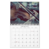 Calendrier de l'entreprise du magasin de musique (Jan 2027)