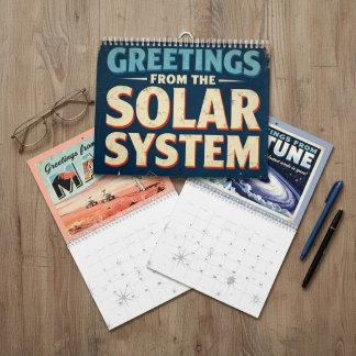 Calendrier de l'Espace Rétro - Salutations des Pla