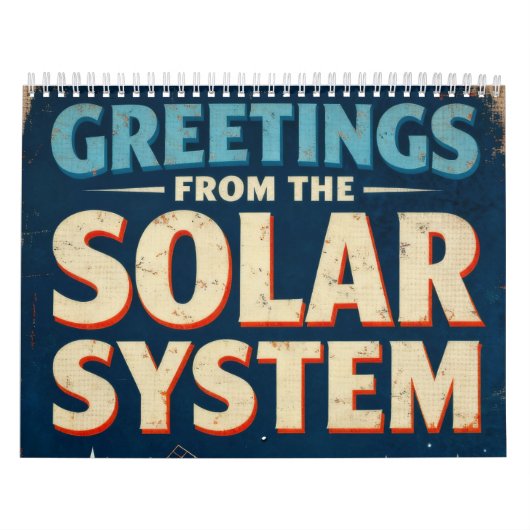 Calendrier de l'Espace Rétro - Salutations des Pla (Protection)