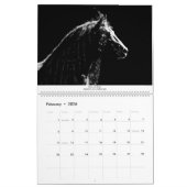 Calendrier de l'étalon friésien par moments Par Lo (Feb 2026)