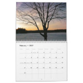 Calendrier de l'étang 2014 de Walden avec des (Feb 2027)