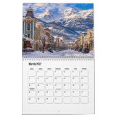 Calendrier de l'hiver dans les Rocheuses (Mar 2027)