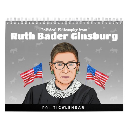 Calendrier de l'humour politique RBG (Protection)