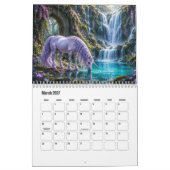 Calendrier de licornes enchantées (Mar 2027)