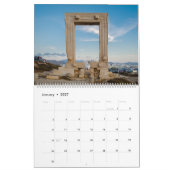 Calendrier de l'île grecque de Naxos 2026 (Jan 2027)