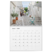 Calendrier de l'île grecque de Paros 2027 (Mar 2027)