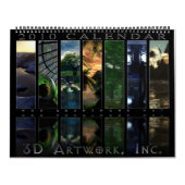 calendrier de l'illustration 2010 3D (Protection)