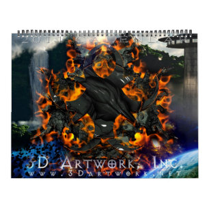 calendrier de l'illustration 2011 3D