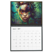 Calendrier de l'illustration de l'art singe de la (Mar 2027)