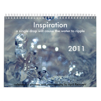 Calendrier de l'inspiration 2011