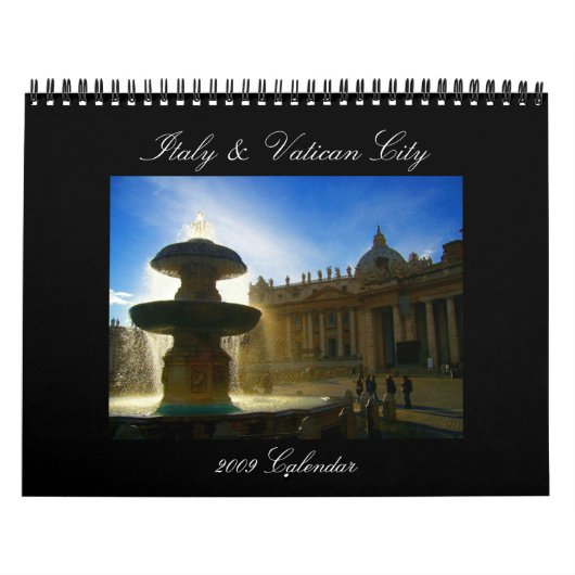 Calendrier de l'Italie et de Vatican 2009 (Protection)