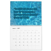 Calendrier de louange de 12 mois (Mar 2027)